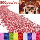 10003000 шт., цветные искусственные лепестки роз для свадьбы, на день рождения, Шелковый цветок, аксессуары с лепестками, Свадебный романтический декор роз