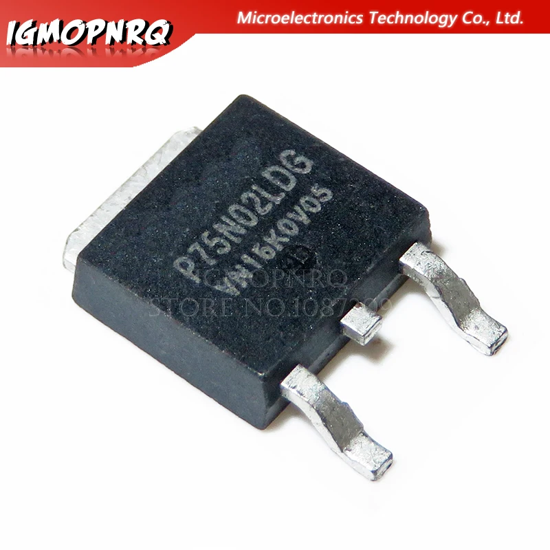 

10 шт., P75N02LDG TO-252 P75N02 TO252