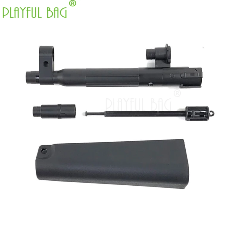 Diy игрушка happy MP5K нейлоновый пакет воды пулевой пистолет переоборудованный EX версия MP5K маленький серый HQ аксессуары для журналов od24 - Цвет: a  set