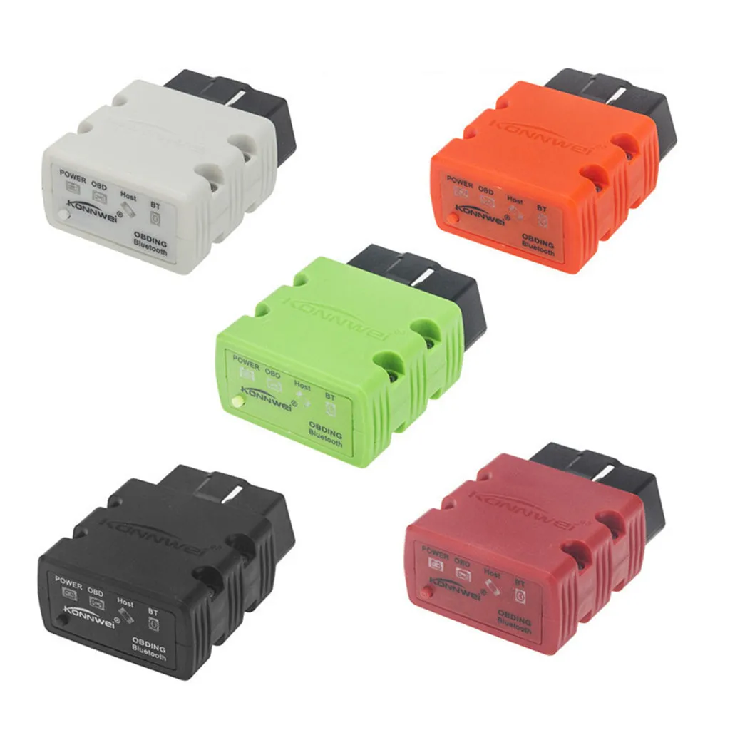 Konnwei KW902 ELM327 Bluetooth 3,0 OBD2 OBDII автомобильный двигатель сканер диагностического кода автомобильные аксессуары для Палм КПК мобильный Эндрюс