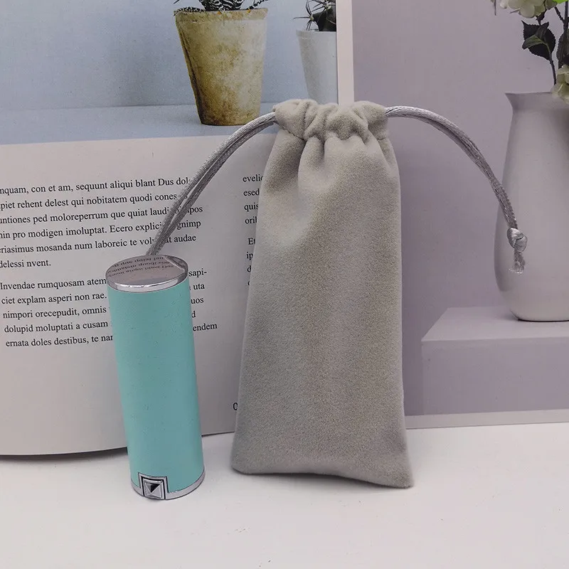 Gray Слоновой кости Calabash упаковка Шнурок Бархатный Мешок Саше подарочный мешок ювелирные изделия свадебные конфеты вечерние Бусины Контейнер для хранения 6x13 9x11cm - Цвет: Gray