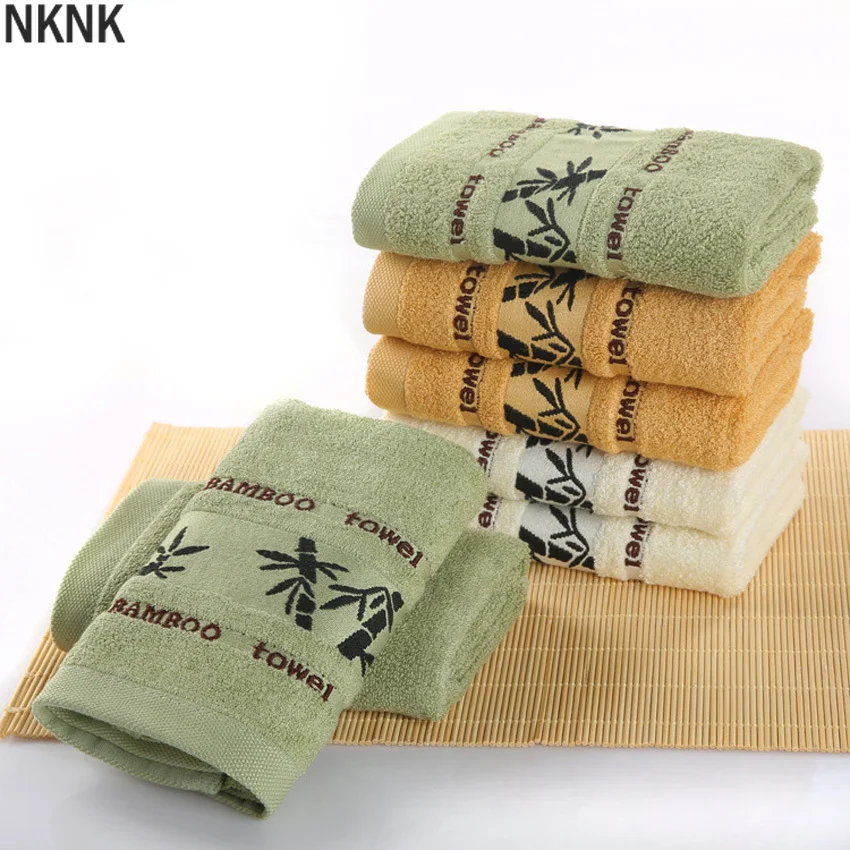 

Bamboo Fiber Towels Set Home Bath Towels for Adults Face Towel Thick Absorbent Luxury Bathroom Towels Toalha De Praia