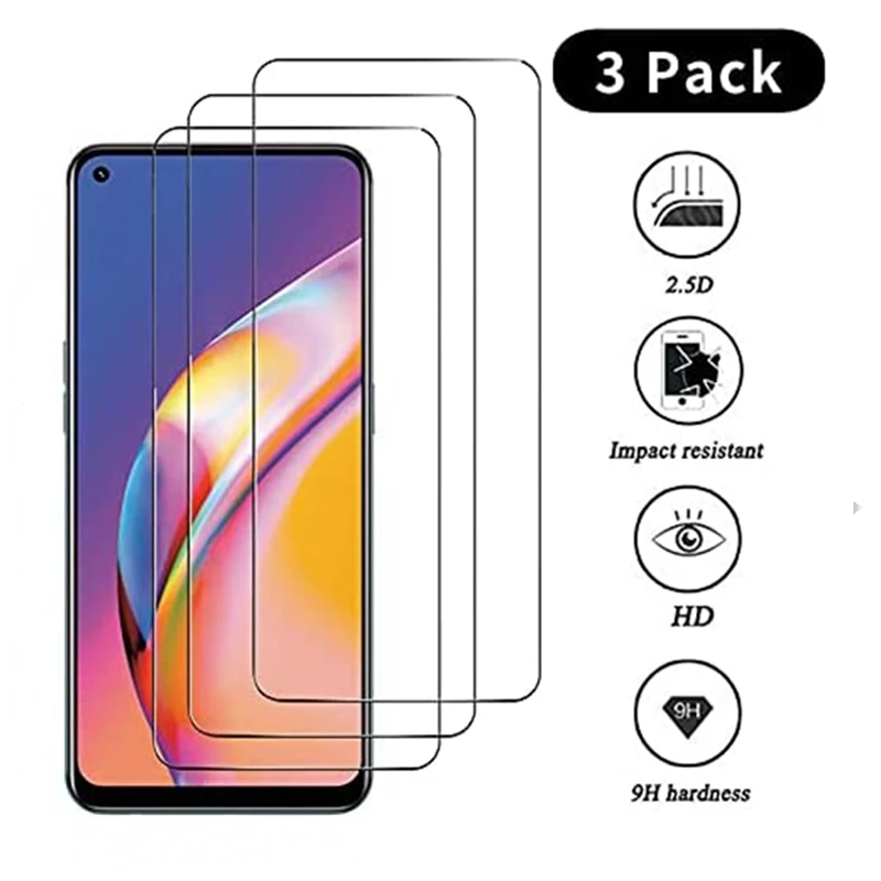 3pcs tempered glass for oppo reno 4 se z lite f 5g screen glass for oppo reno 5 k f lite 4g 5g phone glass free global shipping
