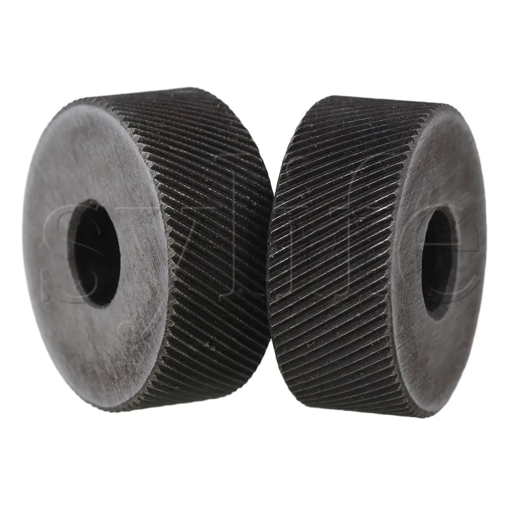 2 шт. 0 6 мм Шаг грубая Диагональ 19 OD Knurling Wheel Roller Tool Steel|steel roller wheels|steel wheelssteel tools |