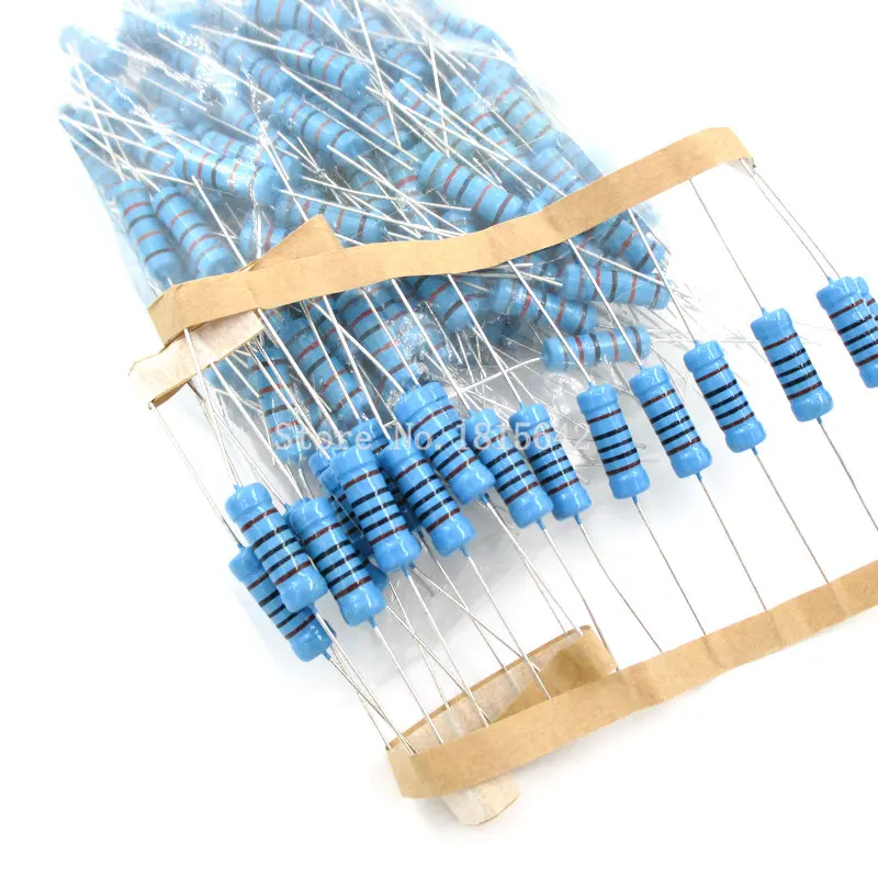 

10PCS 3W Metal Film Resistor 1% 1R ~ 1M 1R 4.7R 10R 22R 33R 47R 1K 4.7K 10K 100K 1 4.7 10 22 33 47 4K7 ohm resistance