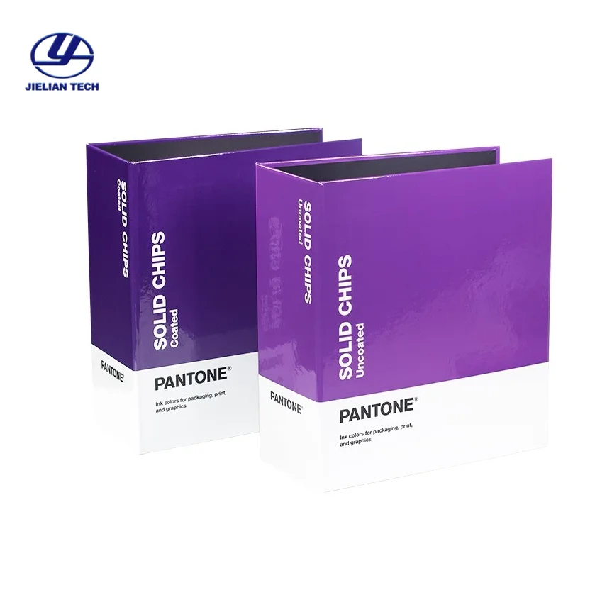 2019 PANTONE однотонные чипы с покрытием и без покрытия универсальный цвет для графики