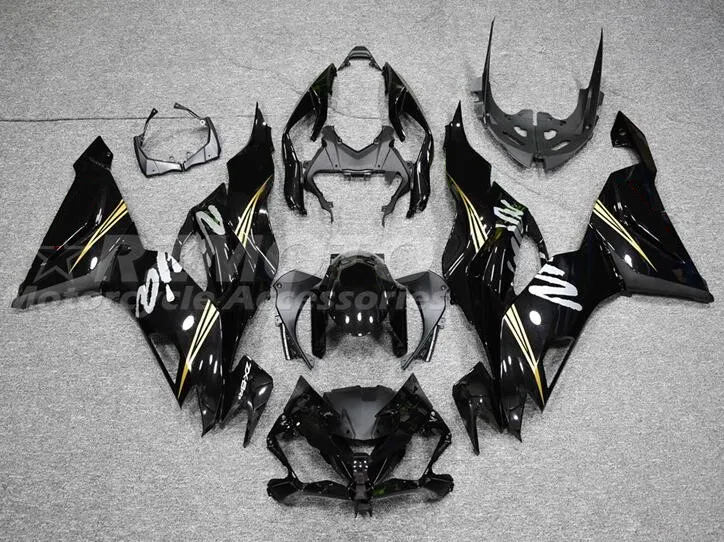

New ABS Whole Fairing kit Fit for Kawasaki ZX6R 2019 2020 19 20 ZX-6R Ninja 636 bodywork set black