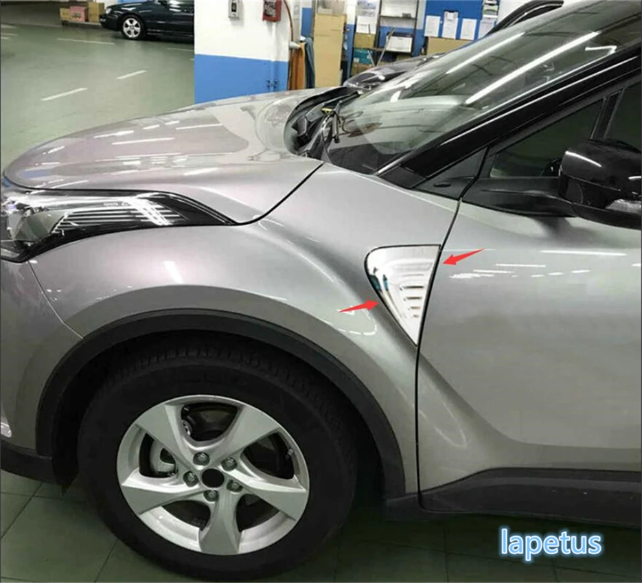 

Lapetus Chrome Exterior Refit Kit For Toyota C-HR CHR 2016 - 2020 Rearview Mirror / Handle / Bowl / Fog Lamps / Wiper Cover Trim