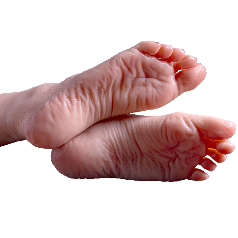 Female Foot Model Liquid Silicone Blood Vessels visible Sole wrinkles for Drawing Practice Exhibition Jewelry shooting TG3816 |