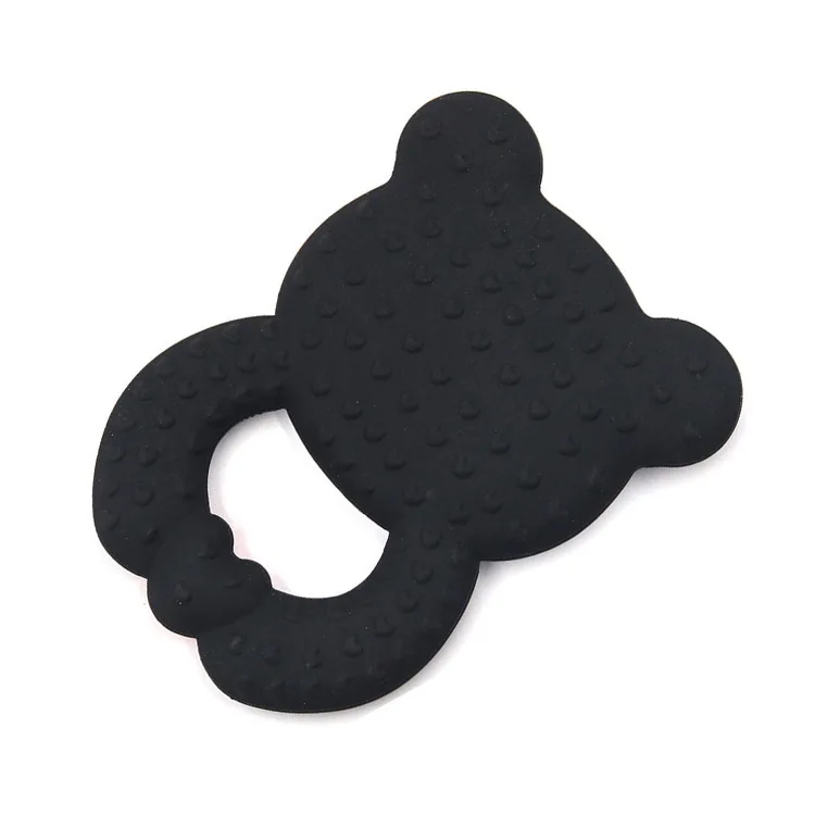 Детские Силиконовые Прорезыватели мультяшная панда для ожерелий прорезыватель