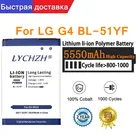 Оригинальный Новый Настоящее 5550 мАч, BL-51YF Батарея для LG G4 H815 H818 H810 VS999 F500 VS986 запасная батарея для мобильного телефона Батарея