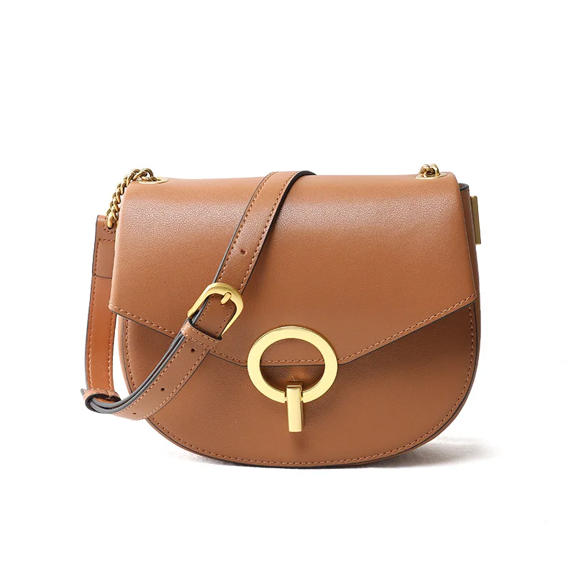 

Women Bag 2020 Genuine Leather Cowhide Lychee Featured ring Fashion Designer Luxury New Handbag Crossbody Messenger Shoulder bag
