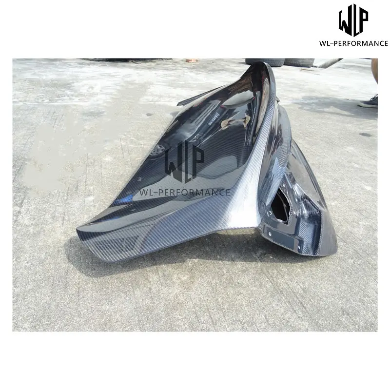 Высококачественные Чепчики для капота заднего багажника из углеродного волокна