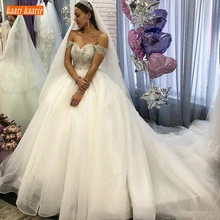 Сказочное белое свадебное платье в африканском стиле, украшенное кристаллами, милое бальное платье из тюля на шнуровке, свадебные платья принцессы Сказочное белое свадебное платье в африканском стиле, украшенное кристаллами, милое бальное платье из тюля на шнуровке, свадебные платья принцессы