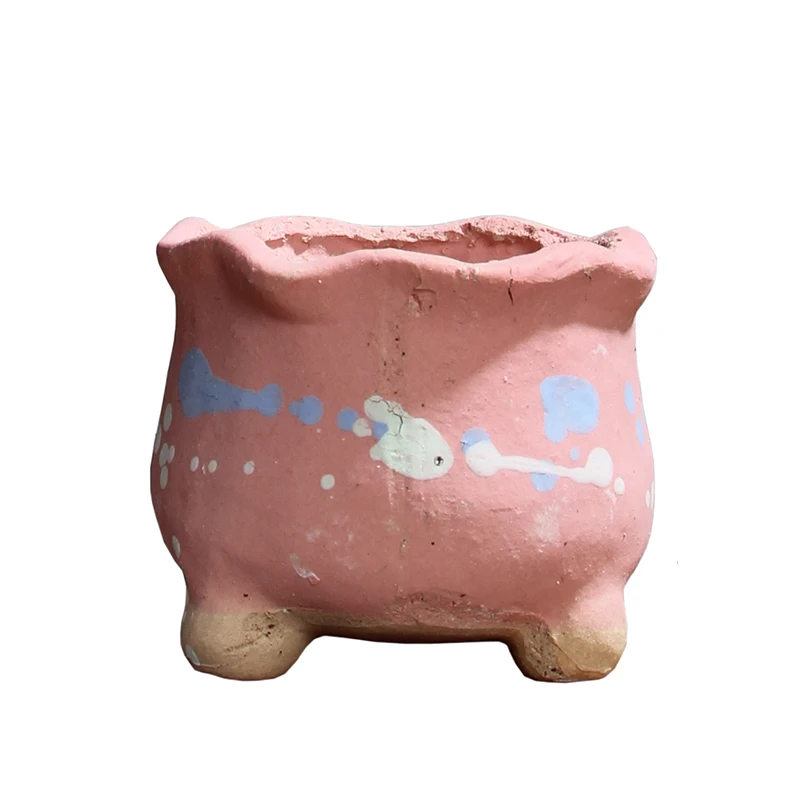 Винтажная глазурованная ручной работы с распылителем керамическая