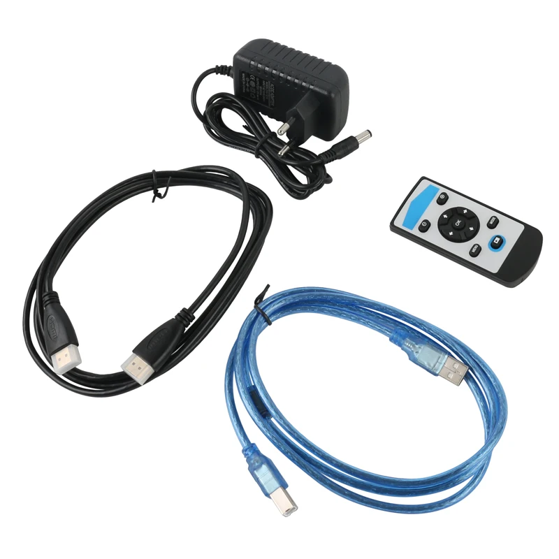 Электронный цифровой микроскоп 2K 48 МП HD 1080P HDMI USB TF промышленная лаборатория