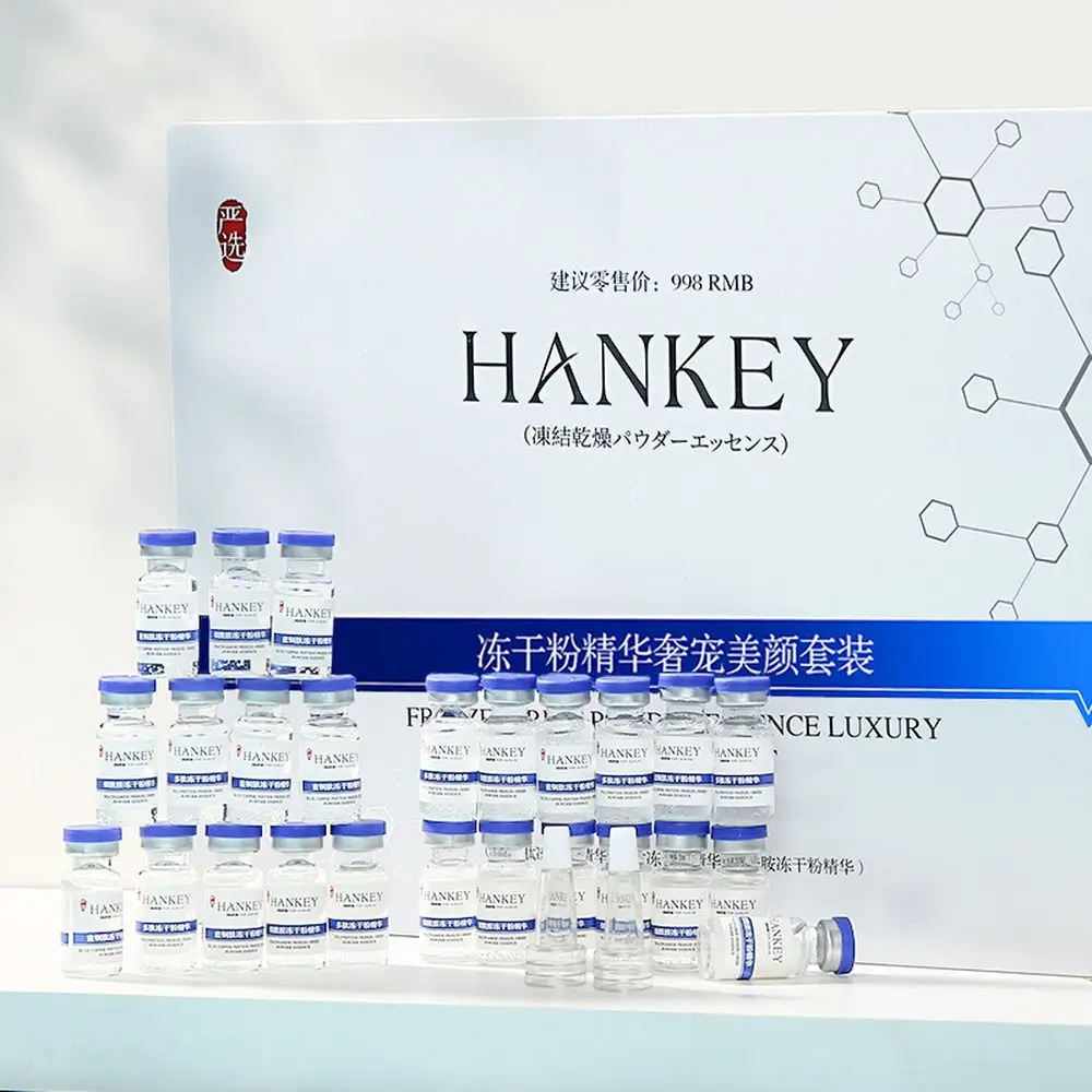 Синяя медная Пептидная лиофилизированная пудра набор сыворотки для лица