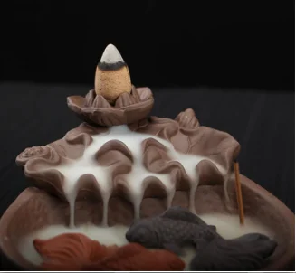 Поджигатель для благовоний в виде рыбы подарок медитации украшение дома и офиса