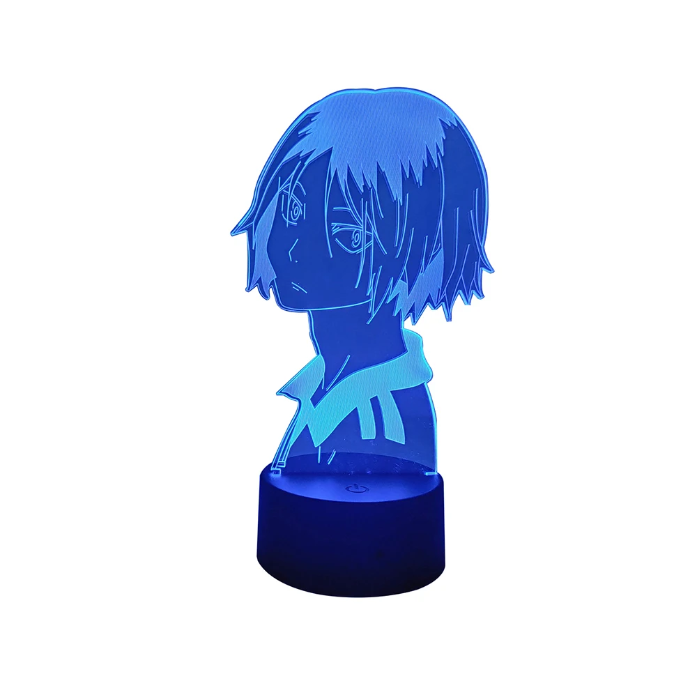 1 шт. светодиодный цветной Ночной светильник 6 Цвета сенсорный Управление ночной