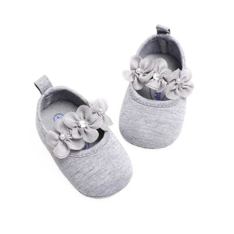 Туфли для новорожденных мягкая нескользящая подошва коляска обувь первых шагов