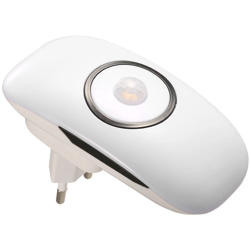 Настольная лампа с usb-зарядкой прикроватная датчиком движения ночник вилкой