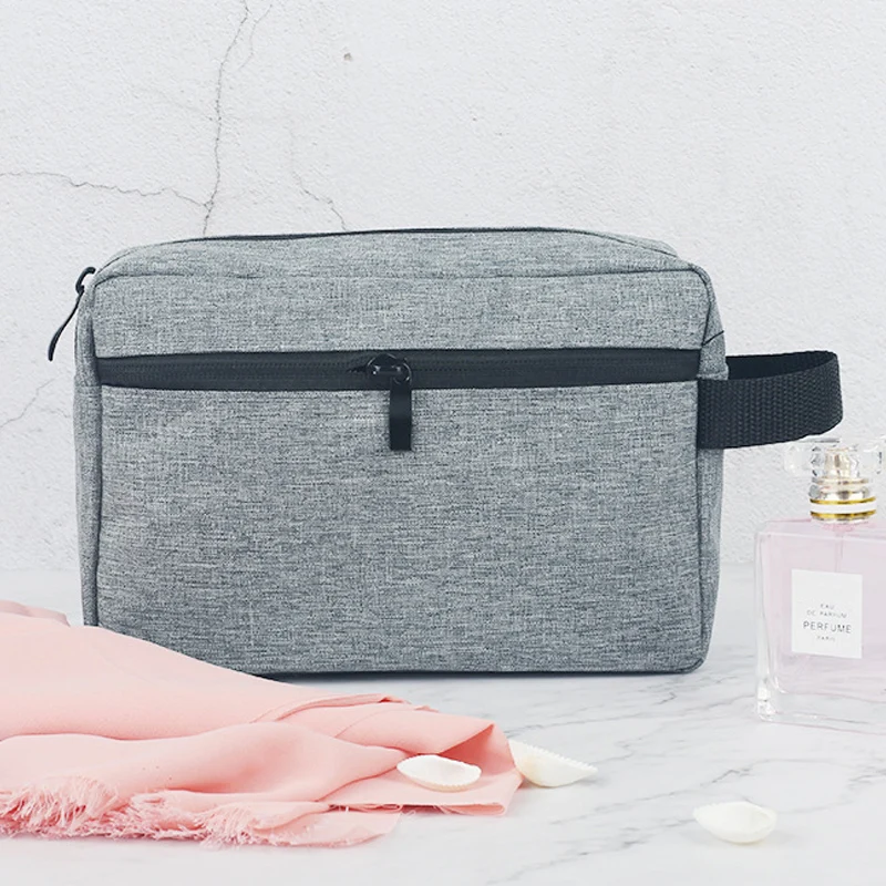 

Cosmetic Bag Storage Organizer Zipper Large Capacity Waterproof for Travel Toiletry -MX8