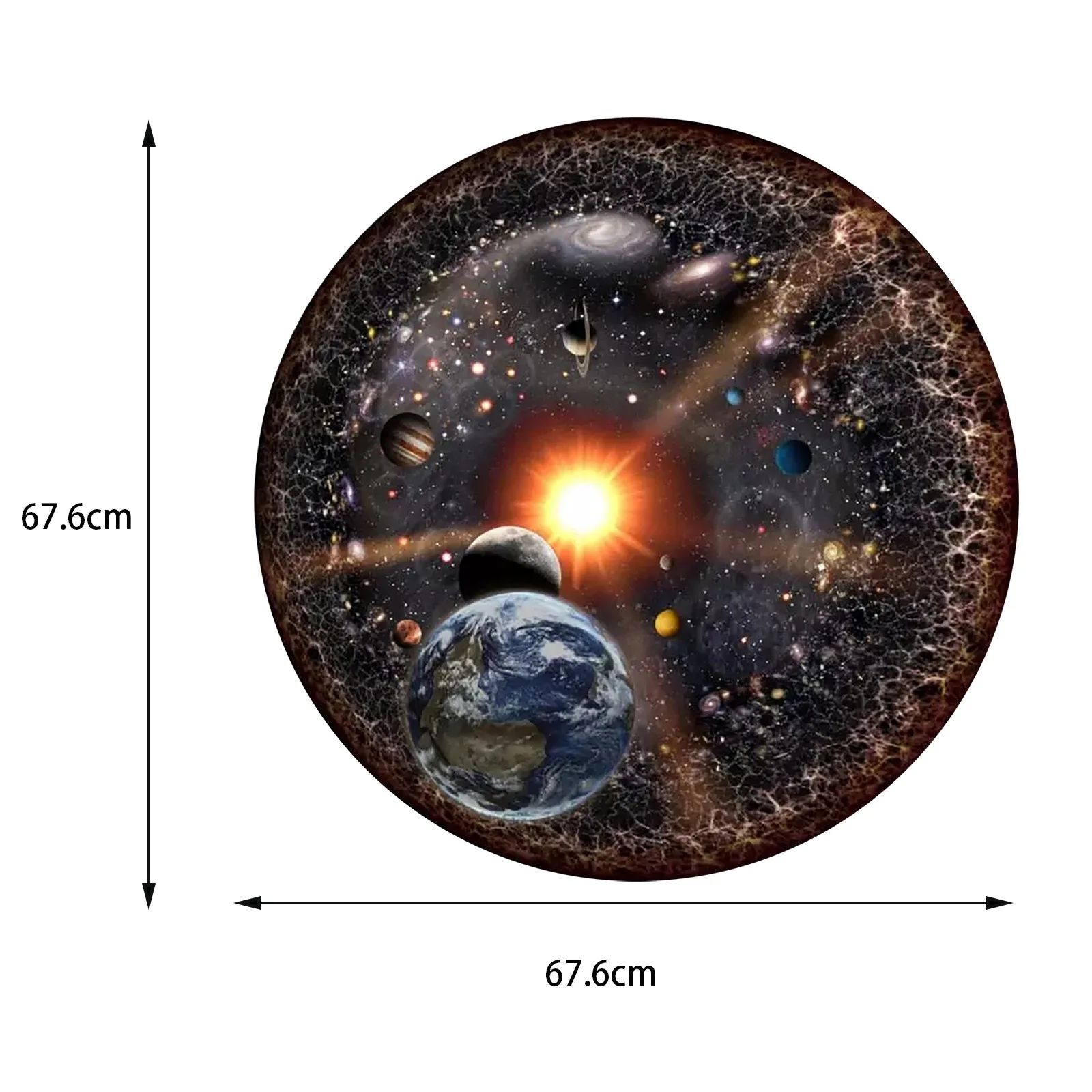 

Funny Interesting DIY Toy Space Puzzle Patient Universe Series Adult Puzzle 1000 Pieces Magination Develop Intellectual