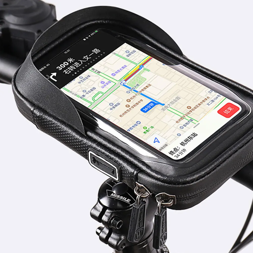 1 шт. 6 дюймовая Водонепроницаемая велосипедная сумка для телефона универсальный