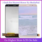 7 дюймов для Huawei Честь X2 MediaPad X2 ЖК GEM-703L GEM-703LT GEM-702L ЖК-дисплей с сенсорным экраном в сборе с бесплатными инструментами