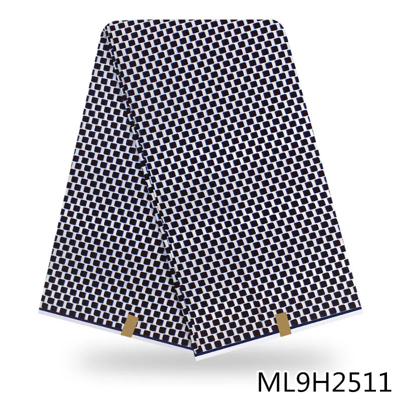 

LIULANZHI nigerian wax printing 100% cotton fabric for dress wax material 6 yards african wax ML9H2495-ML9H2521