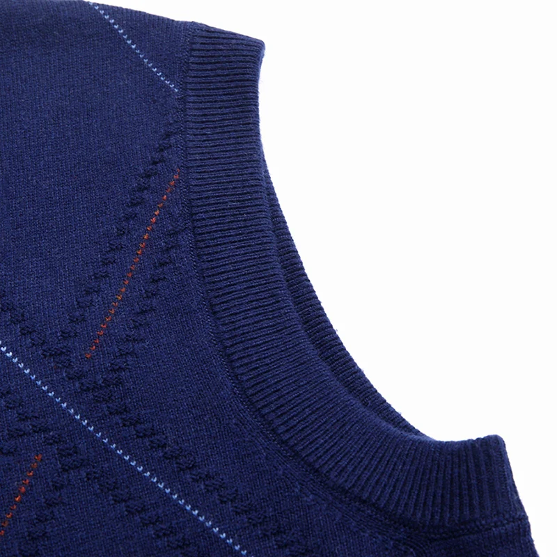 UNIVOS KUNI 2019 мужской свитер жилет новейшая Весенняя и Осенняя мода бриллиантовая