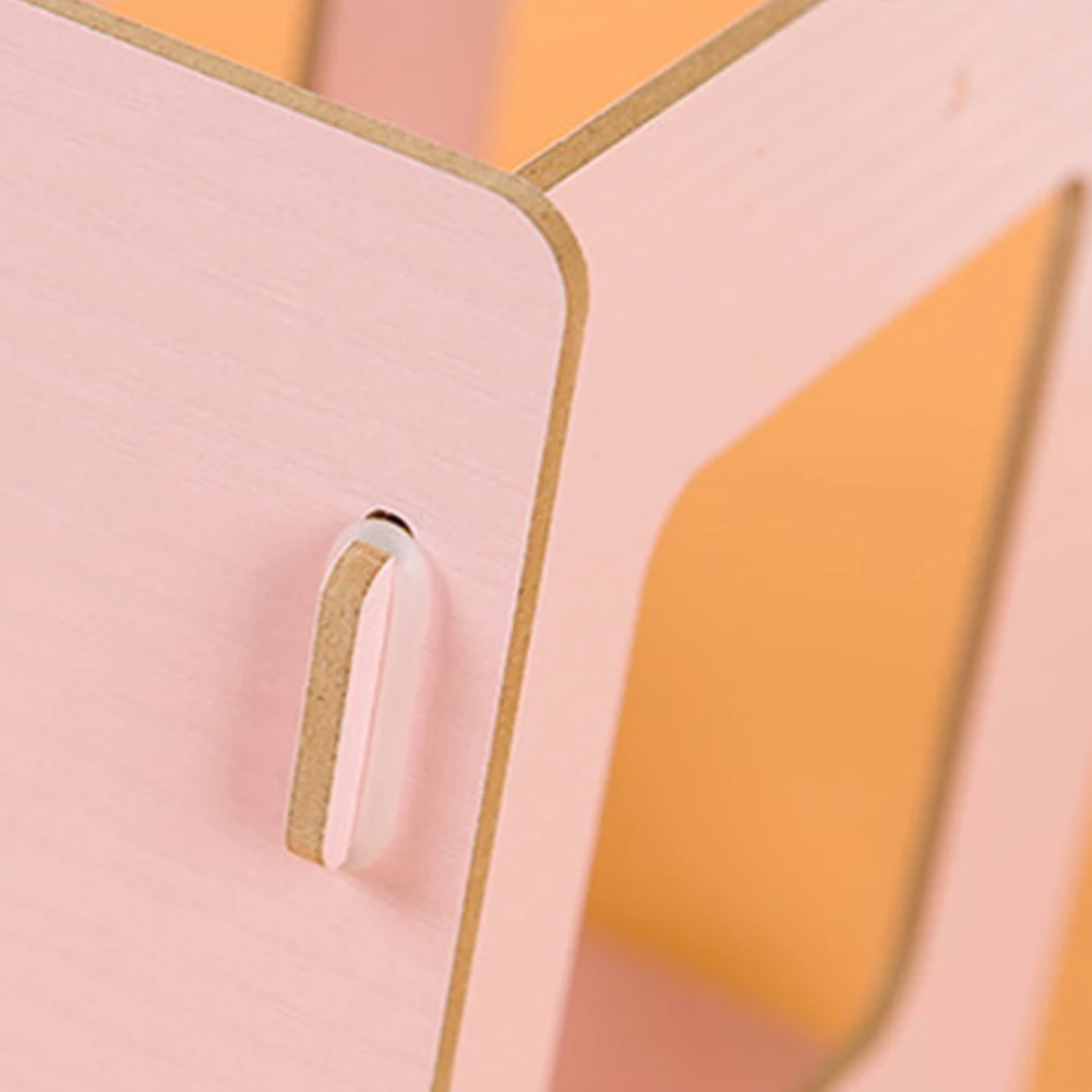 Простая Многоуровневая книжная полка 4 полки оригинальная для хранения книг