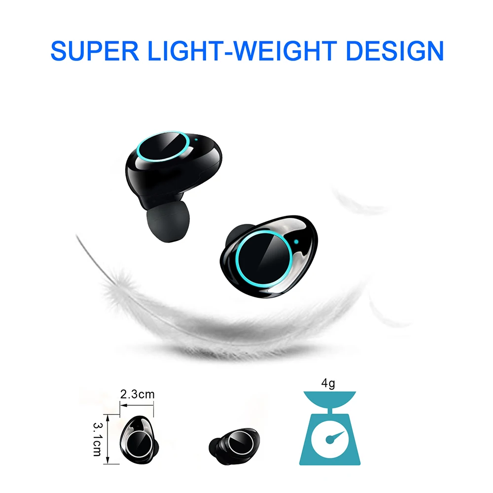 Newmsnr X9 TWS HD стерео наушники беспроводные наушники, bluetooth 5,0 IPX7 водонепроницаемый шумоподавление Голосовое управление