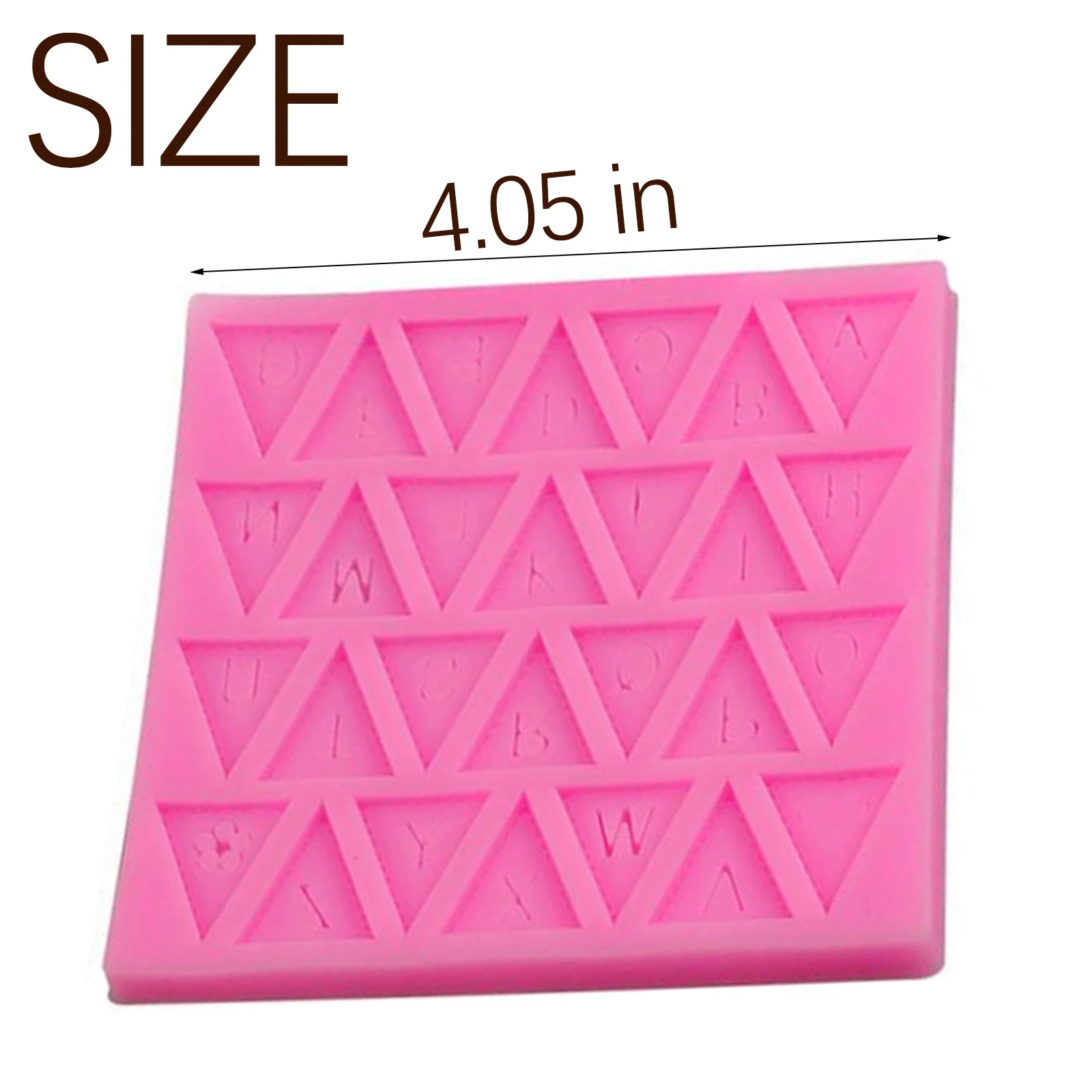 

Cooking Tools Flag Shape 26 English Letters Silicone Mold Chocolate Fondant Cake Decorating Cake sugar craft Moulds Tools