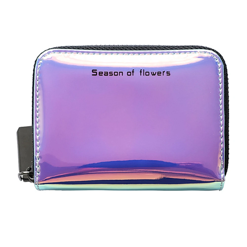 

Women Elegant Card Holder Mini Variable Color Wallet Casual Durable Multiple Card Slot PU Leather