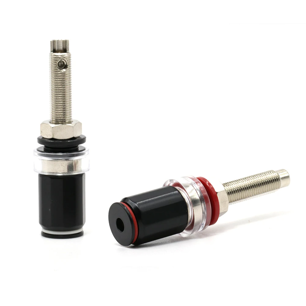 4 шт. наконечник с родиевым покрытием клемма динамика аудиоразъем типа банан|speaker