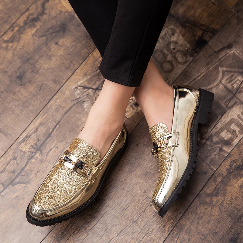 

Shoes Men Loafers Moccasins Footwear fashion Slip On Flat Driving Boat Shoes nightclub party Classical Male Gommino Zapatos