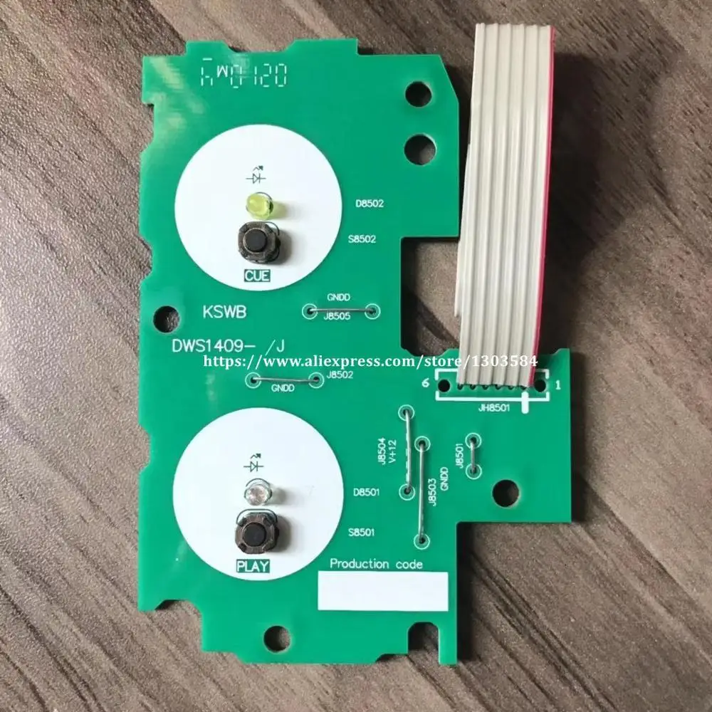 Печатная плата Play Cue PCB DWS 1409 DWS1409 FLXJ для Pioneer CDJ 2000|Аксессуары оборудования ди-джея| |