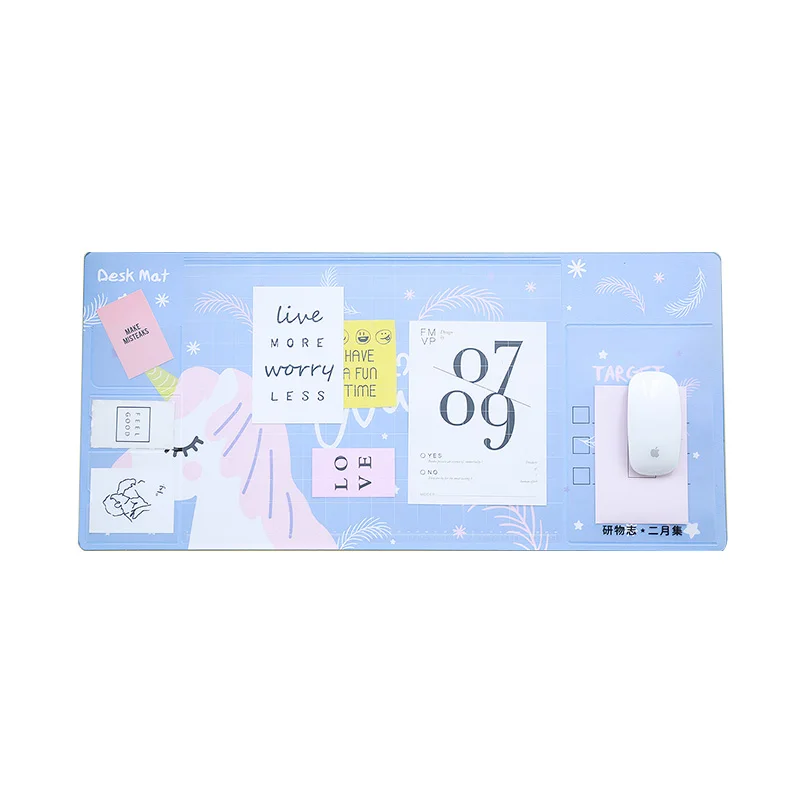 Большой коврик для мыши 70x30 см офисный игровой компьютерный стол современный