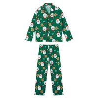 kids sleepwear cotton long sleeves pajamas set for girls boys christmas pyjamas children cute cartoon print home clothes outfits