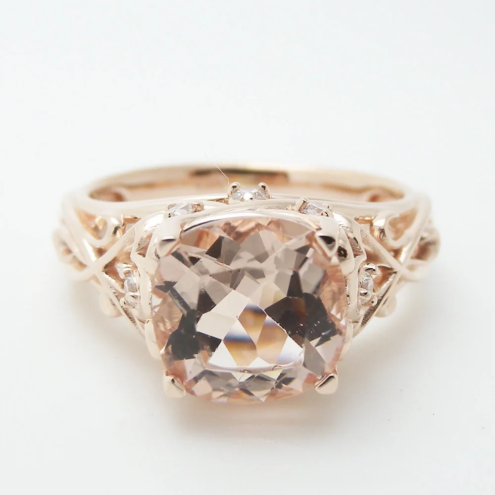 Винтажное круглое циркониевое обручальное кольцо CZ винтажное свадебное дамское