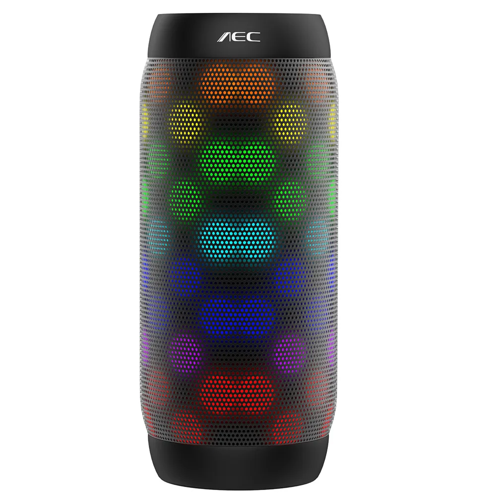 DHL BQ-615 Pro портативные музыкальные цветные bluetooth-колонки светодиодный беспроводной NFC Hands-Free Bass стерео адаптер-звукосниматель поддержка tf-карты