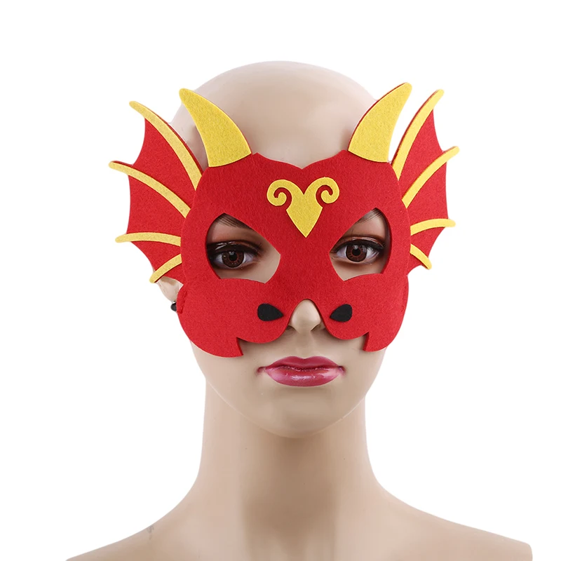 Маска динозавра для мальчиков и девочек маскарадный костюм на день рождения