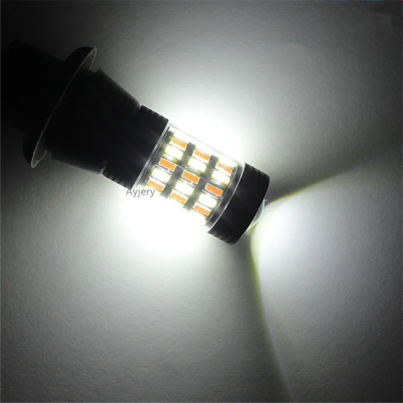 AYJERY 4X 12 В 7443 3157 4014 60 SMD BAY15D 1157 P21/5 Вт Светодиодный ная лампа для автомобисветильник