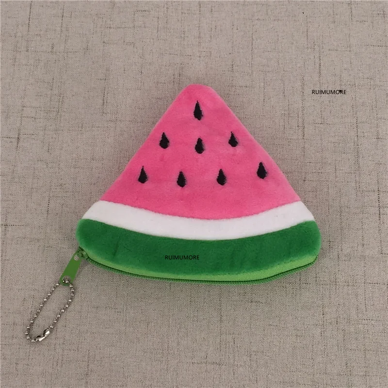Фруктовый дизайн 10 см арбуз лимон и т. Д. Плюшевый чехол игрушка маленькая цепочка