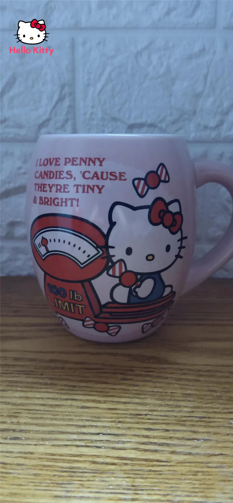 

Керамическая кружка Hello Kitty, милая мультяшная домашняя чашка для завтрака, коллекционная чашка для молока, кофейная чашка