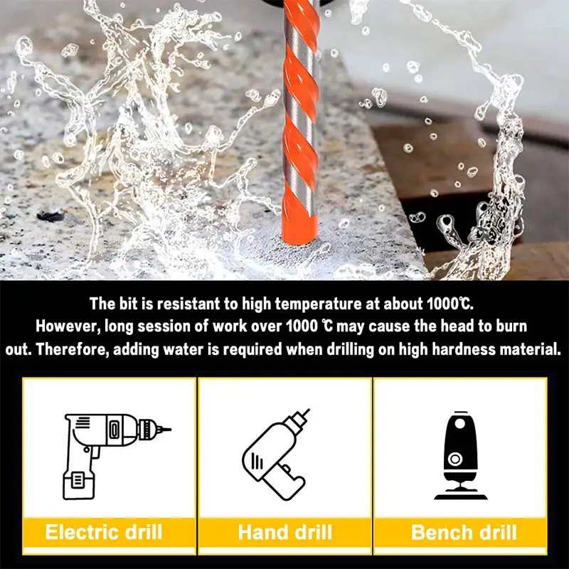 Электрические инструменты 5 шт./компл. центральный перфоратор для бетона