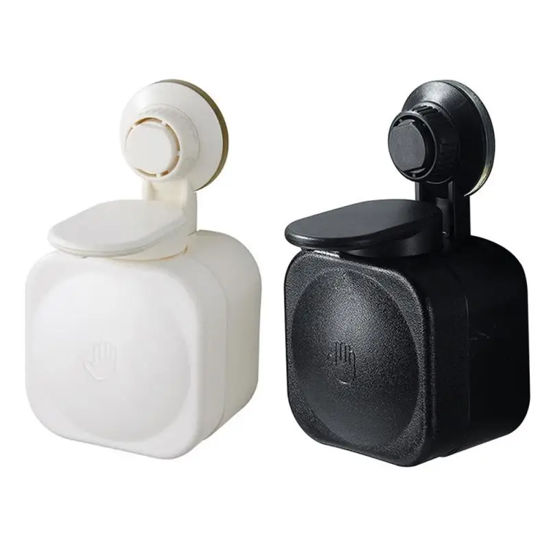 1 шт. настенный квадратный дозатор жидкого мыла без сверления для лосьона шампуня