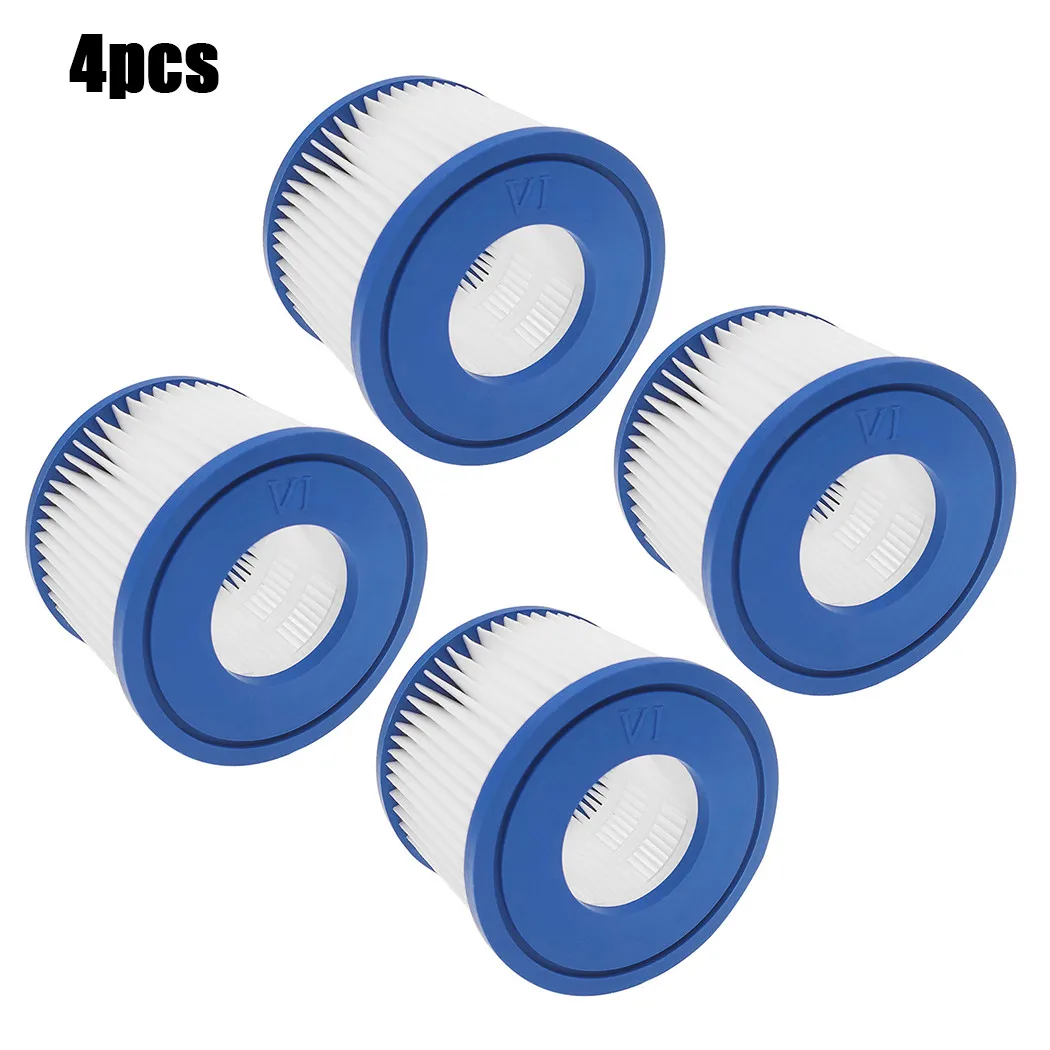 

4 Used For Hot Tub Swimming Pool Filter Pump To Replace The Filter Element Convenient Technology Drop Ship