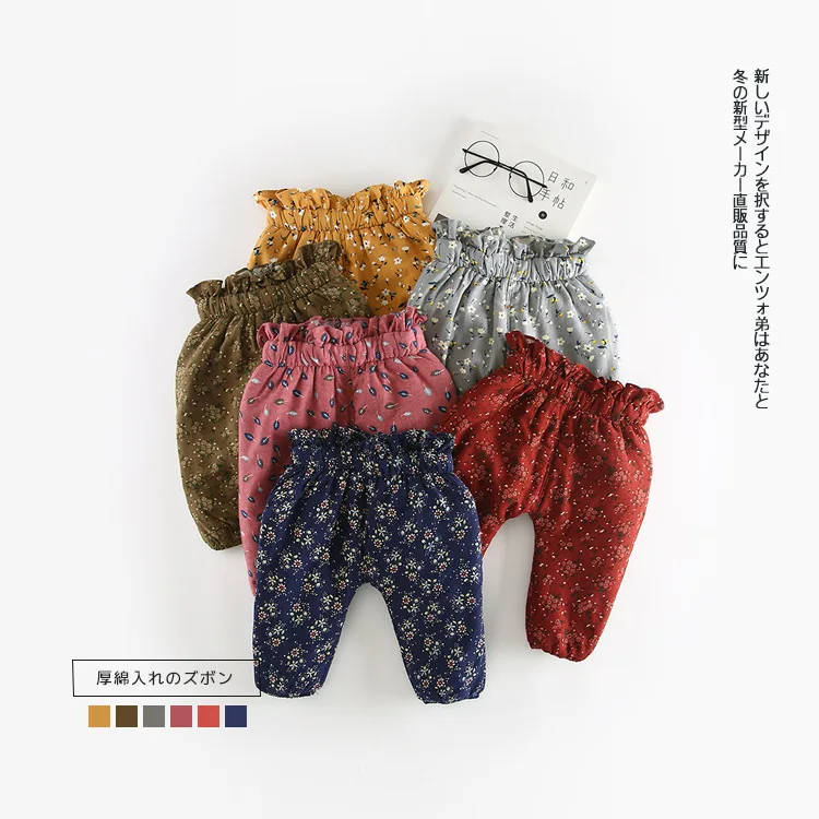 2019 теплые штаны для малышей на осень и зиму флисовые маленьких девочек